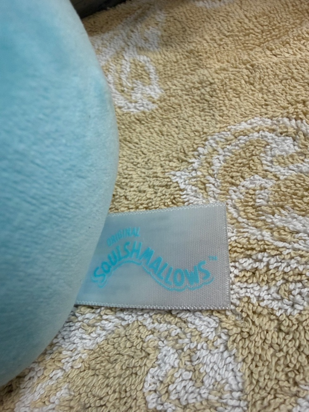 Squishmallows Blue and Purple Aquatic Plush Pet Toy - Picture 2 of 4